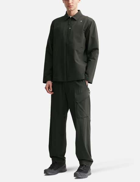 Textured Stretch Nylon Stellina Overshirt view 15