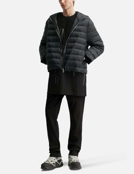 Moncler + Rick Owens Ziplock Hooded Short Down Jacket view 15