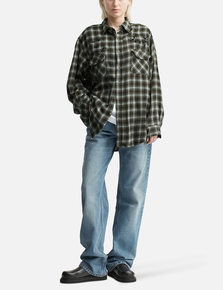 Upcycled Parachute Flannel Shirt Placeholder Image