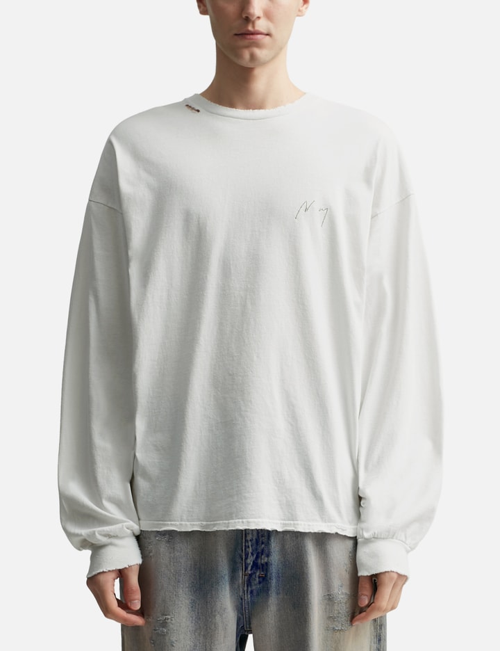 EMBROIDERY DYED LS T-SHIRT Placeholder Image