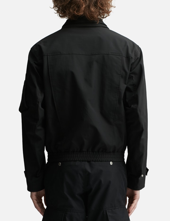 Shop Grailz Double Collar Type 1 Jacket In Black