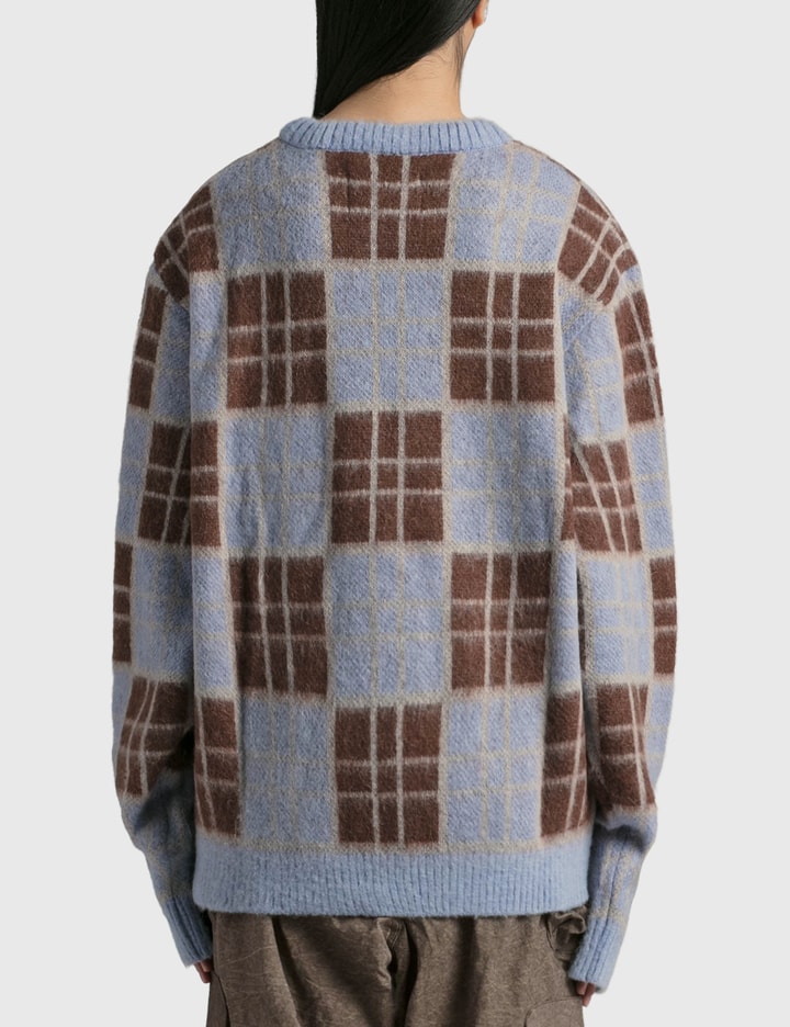 CHECKERED MOHAIR SWEATER Placeholder Image