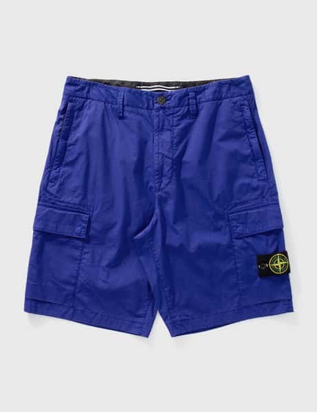 Stone Island Stretch Cotton Bermuda Shorts