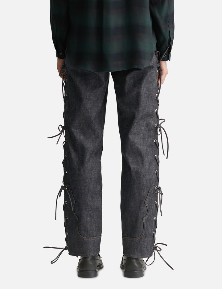 Rigid Biker Denim Pants Placeholder Image