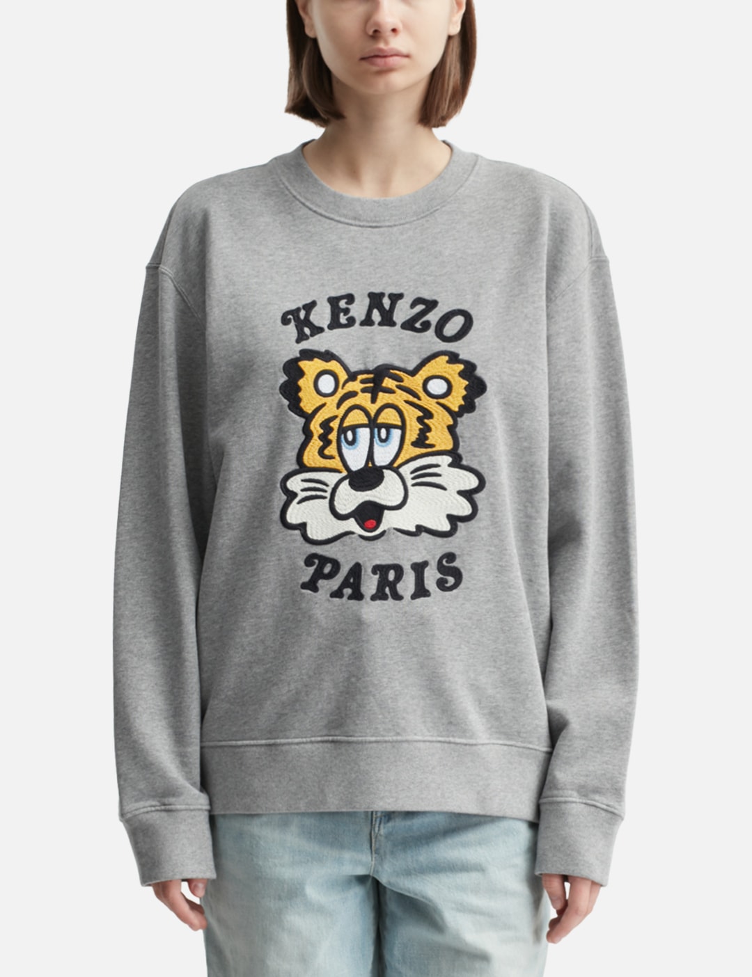 Embroidered Sweatshirt Kenzo Tiger Sweater Sale Kenzo Paris