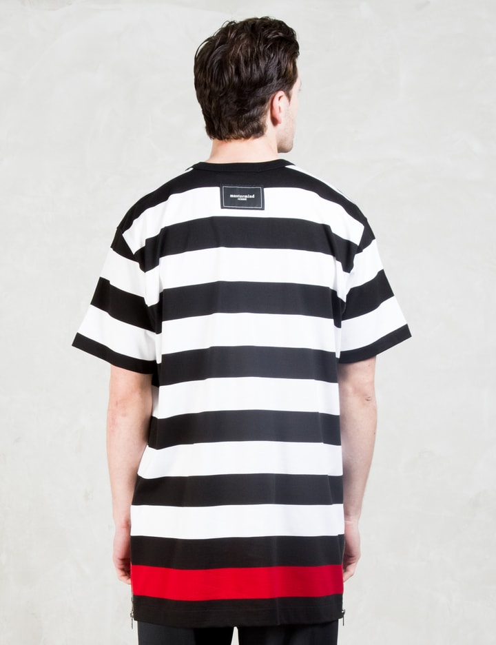Sized Zipper Stripe T-Shirt Placeholder Image