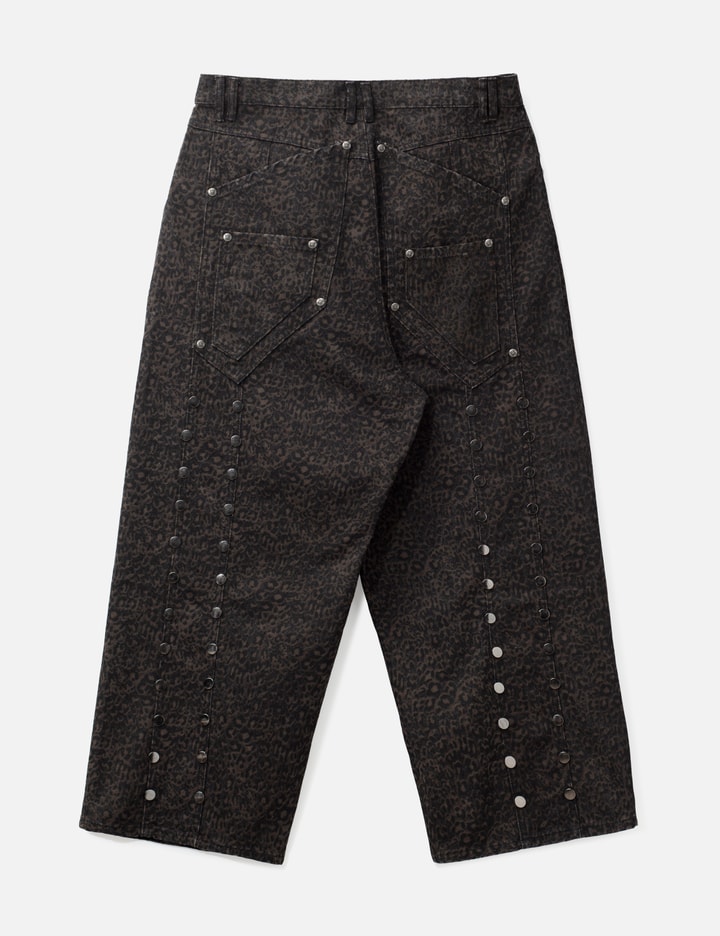 "Bruce" Leopard Baggy Denims