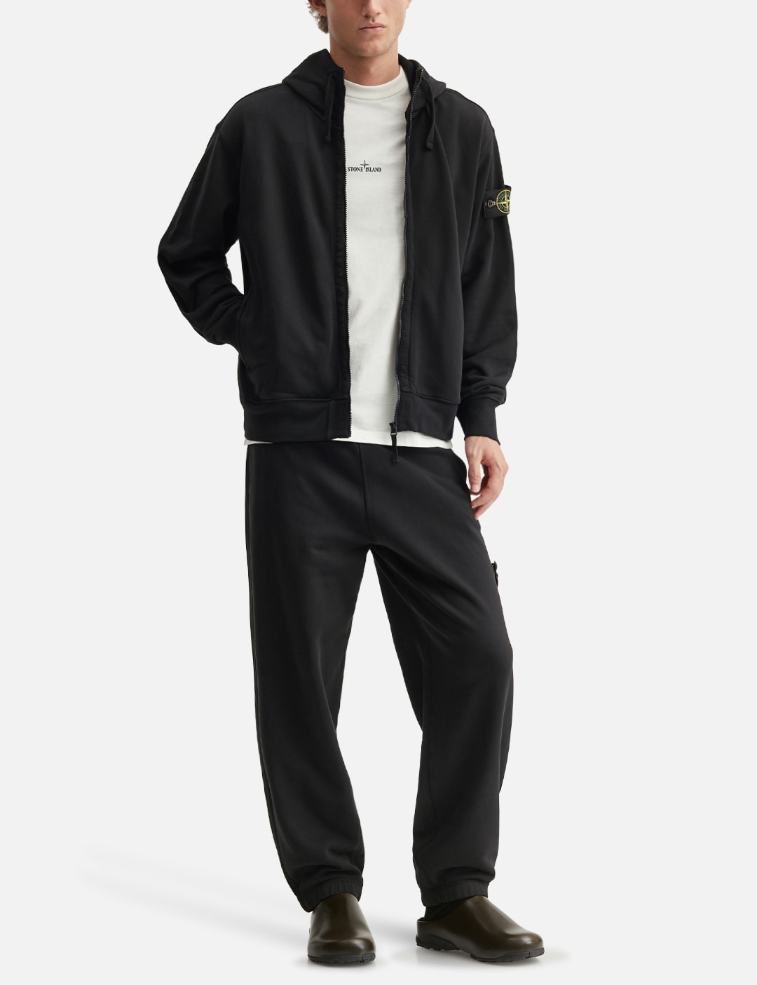 Organic Cotton Fleece Zip-Up Hooded Sweatshirt view 15