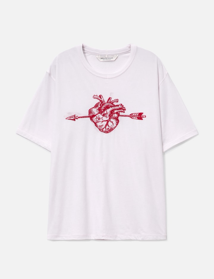 Beautiful People Flip Els Cotton Front Embroidery T-Shirt