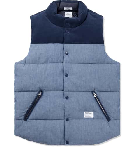 Bedwin & The Heartbreakers - Chambray Fripp Down Vest | HBX 