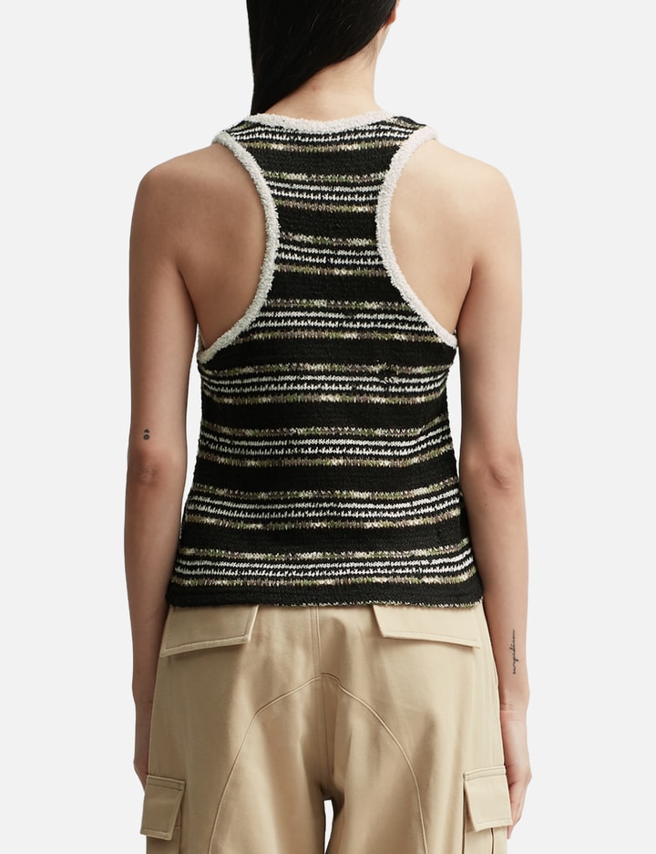 Striped U Neck Tank Top Placeholder Image