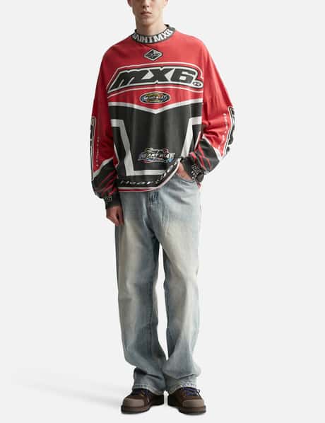 Saint Michael - SAINT Mxxxxxx Heart Beat Long Sleeve T-shirt | HBX 