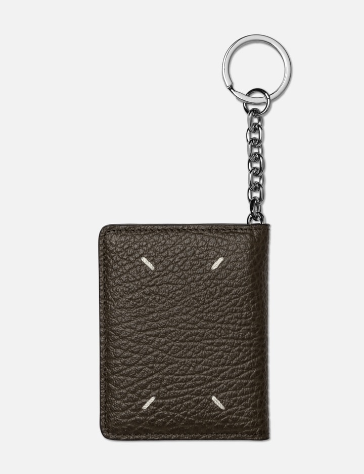 CARD HOLDER CLIP 2 KEY RING GRAINY LEATHER Placeholder Image