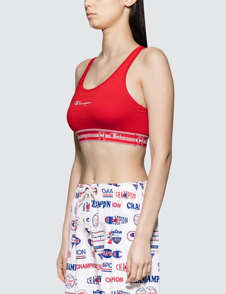 Script Logo Sport Bra Placeholder Image