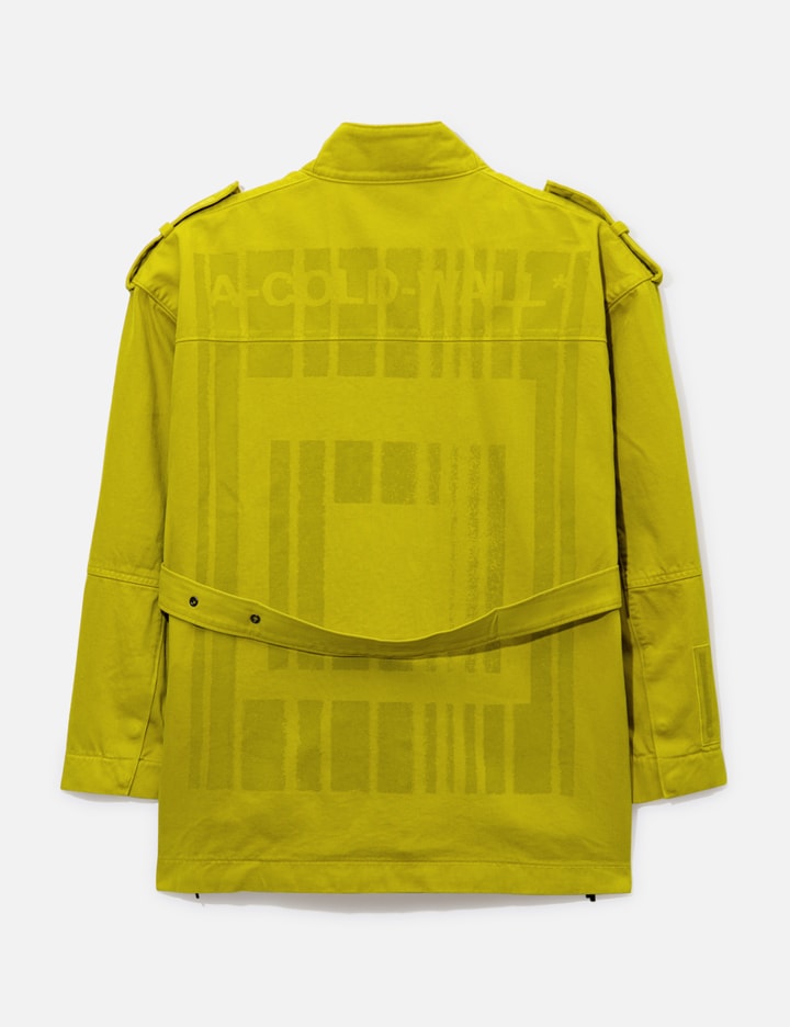 Shop A-cold-wall* Painted M65 Jacket In Yellow