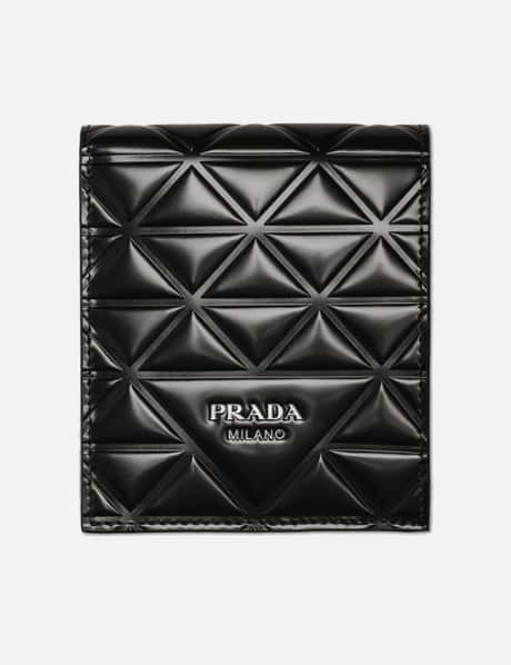 Prada Brushed Leather Wallet