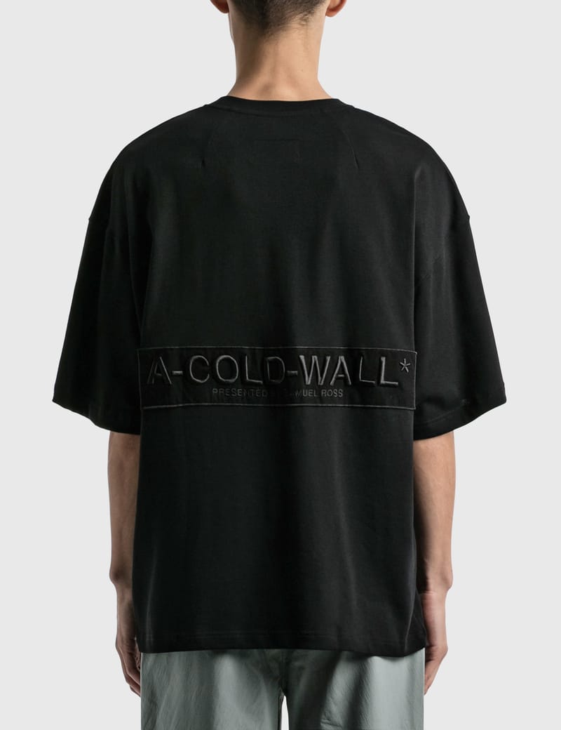 【新品】A-COLD-WALL* LOGO T-shirt T-shirts A-COLD-WALL* Knitted Esssential Short Sleeve Logo T-Shirt