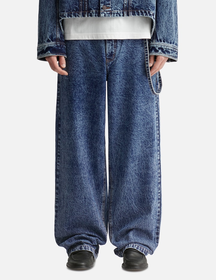 BAGGY JEANS WITH BELT Placeholder Image