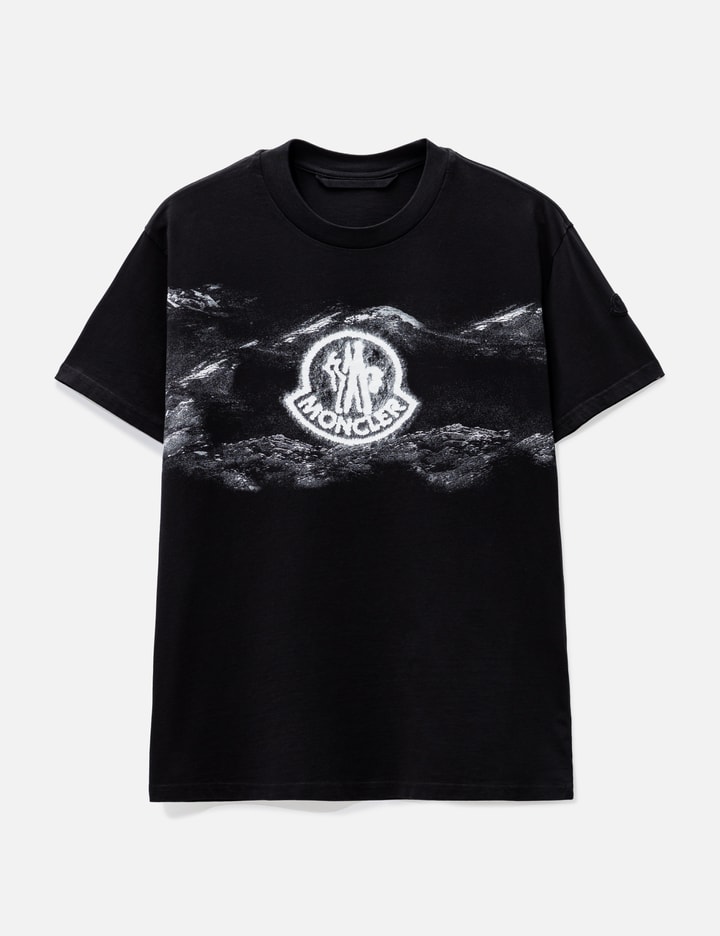 Moncler Short Sleeve T-shirt In Black
