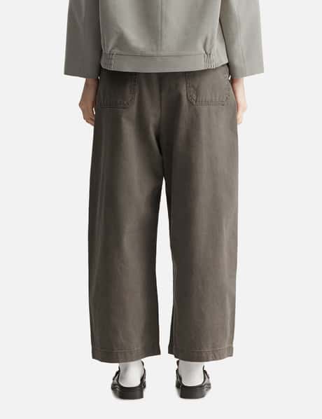 Reset Washed Wide-Leg Trousers view 12