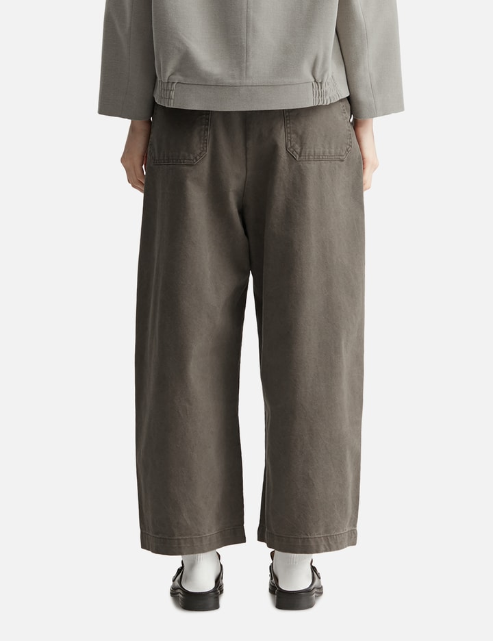 TEAM WANG design Reset Washed Wide-Leg Trousers