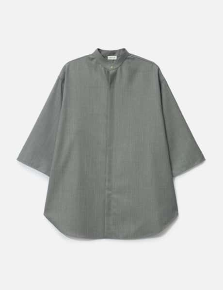Fear of God Band Collar Short Sleeve Shirt