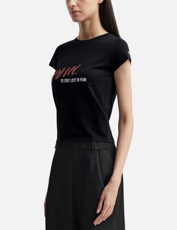 Stay Lost In Pain Fitted T-shirt Placeholder Image
