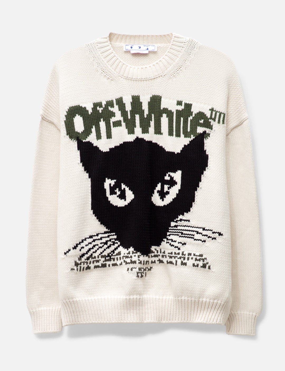 Off-White™ CAT CHUNKY CREWNECK HBX