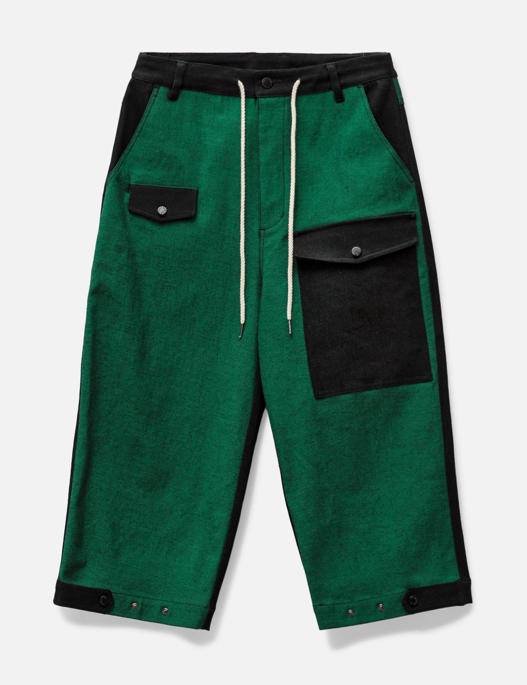 Unisex Two Tone Wide Leg Pants view 11
