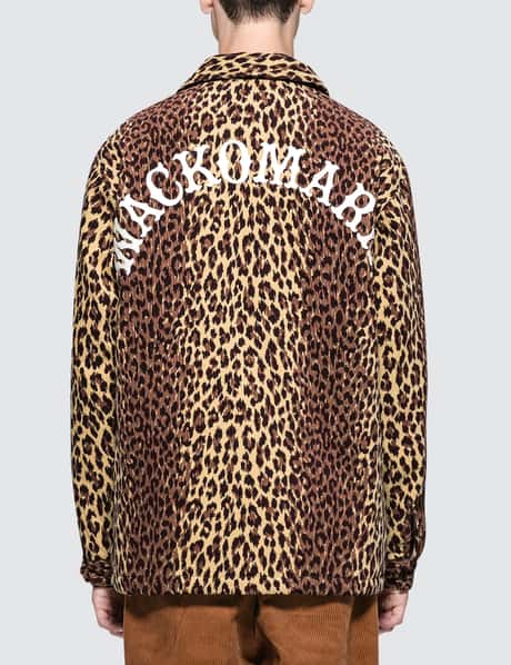 Wacko Maria - Leopard Corduroy Coach Jacket ( Type-2 ) | HBX  