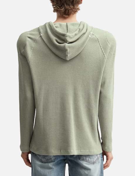 Bulk Shoulder Waffle Hoodie view 12