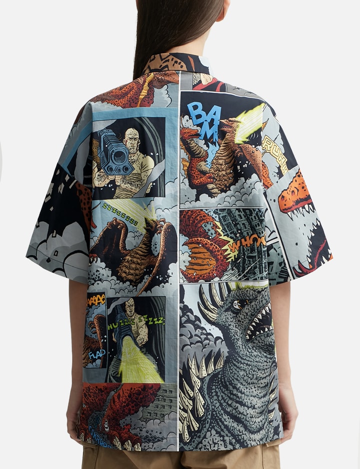 Godzilla X Dhruv Kapoor Kimono Shirt Placeholder Image