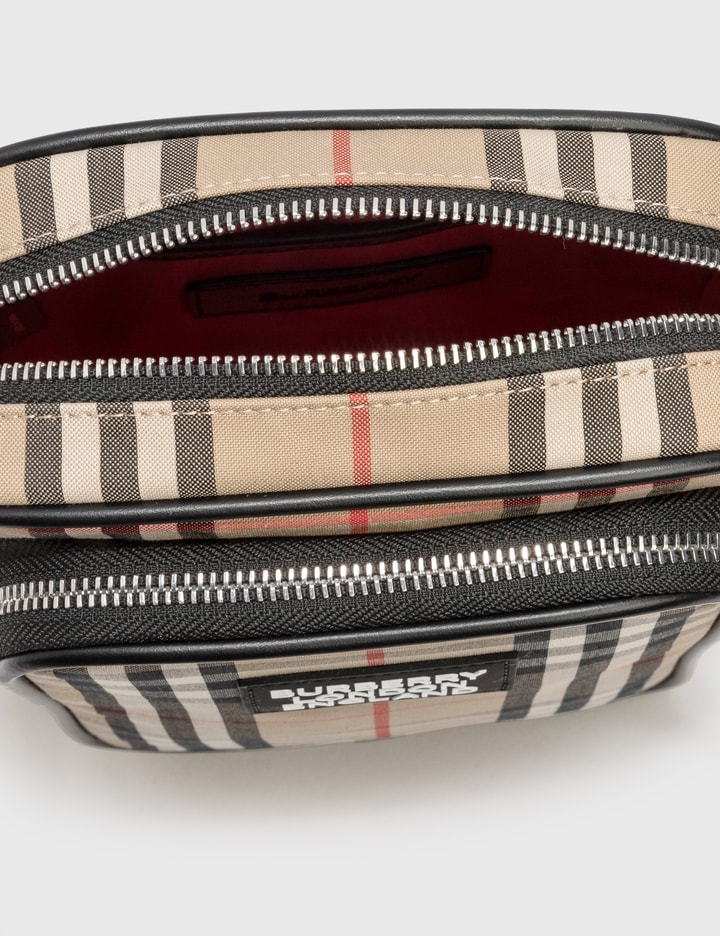 Vintage Check and Leather Crossbody Bag Placeholder Image