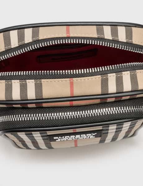 Burberry Vintage Check and Leather Crossbody Bag HBX