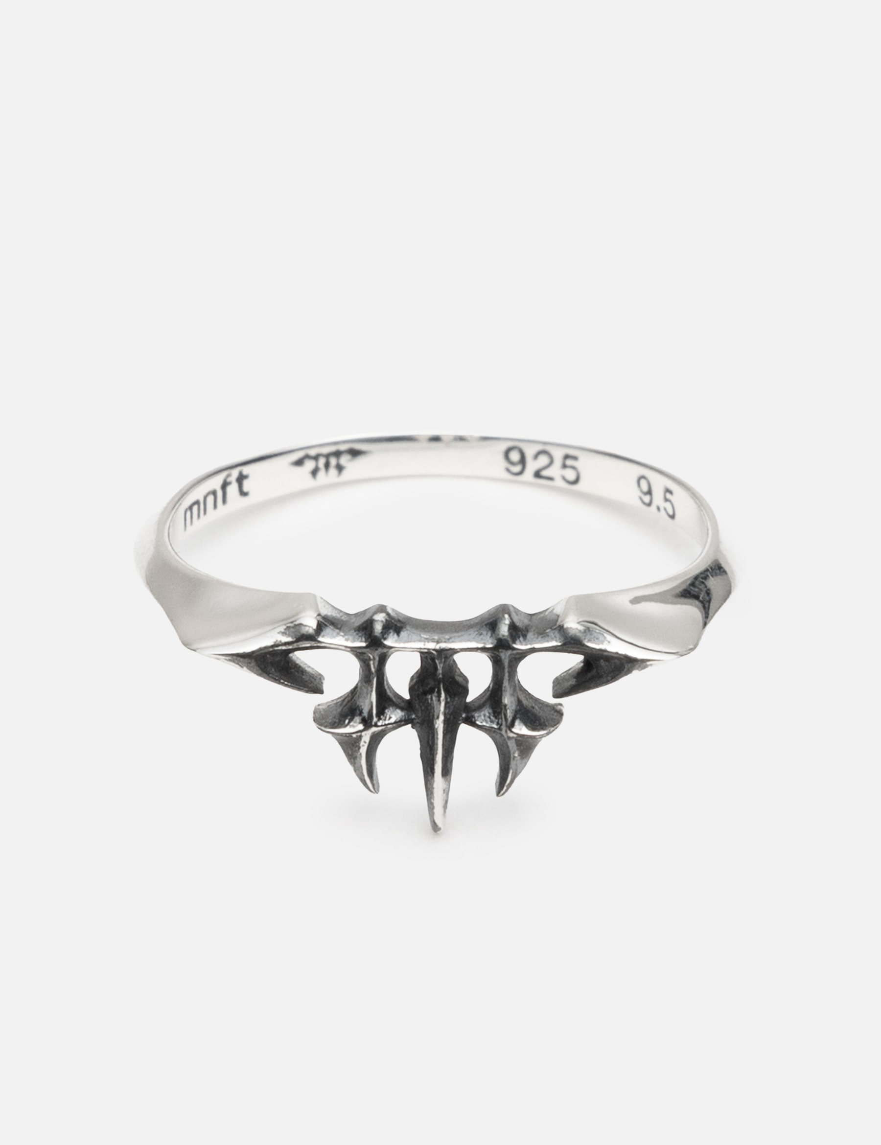 Monogram Oxidised Ring view 7