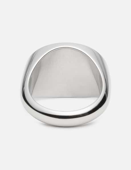 Numeric Oval Ring view 6