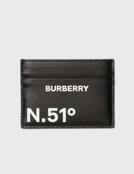 Burberry Coordinates Print​ Leather Card Case