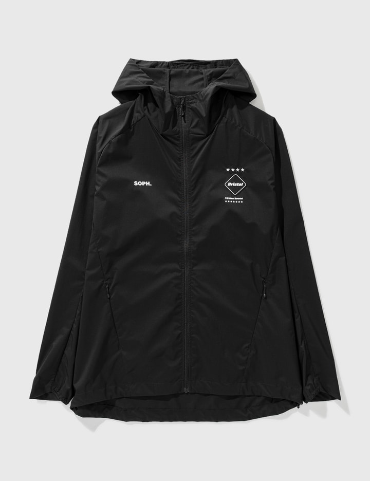 F.c. Real Bristol Ultra Light Weight Utility Jacket In Black
