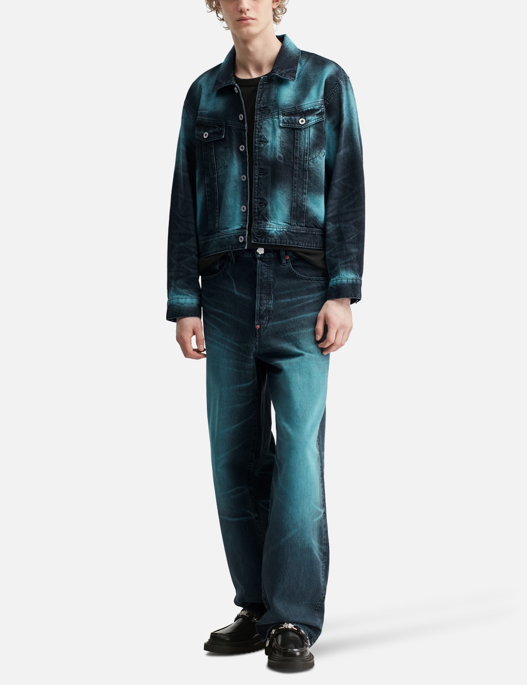 Turn Up Wide Fit Jeans view 20