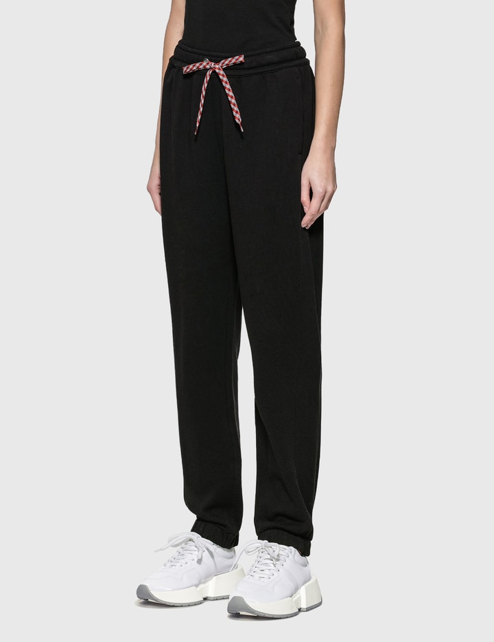 Embroidered Logo Cotton Trackpants Placeholder Image