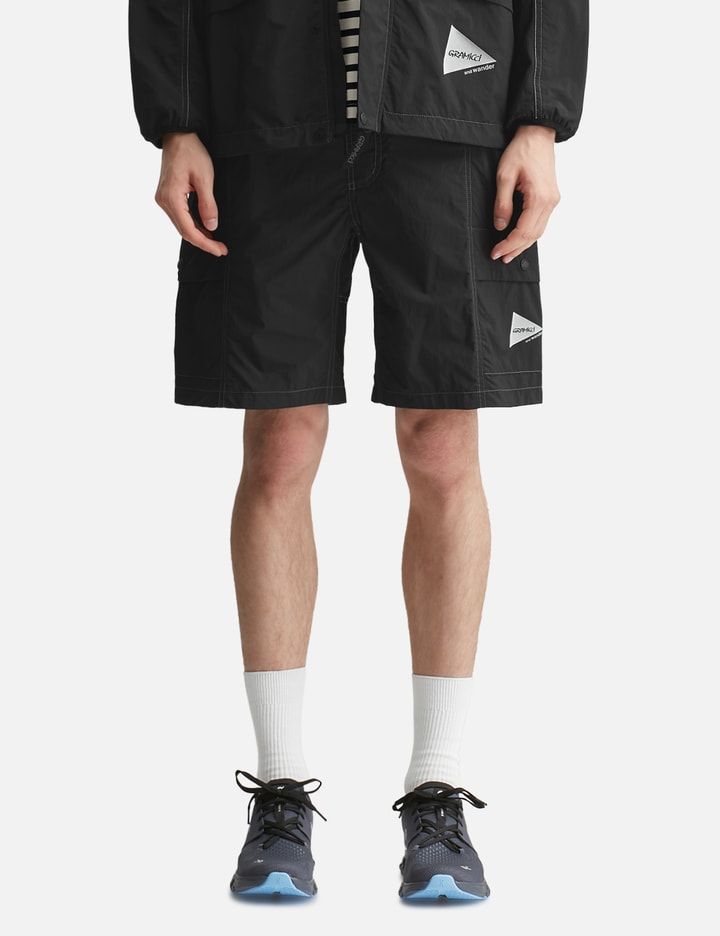and wander GRAMICCI X And Wander Brushed Nylon Short Pants