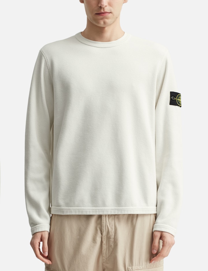 ストーンアイランド Mesh Stitch Organic Cotton Fleece