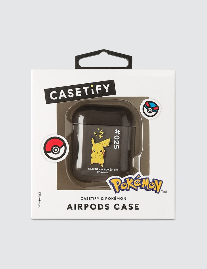 Airpods Case Cover - Pikachu #025 - Black Placeholder Image