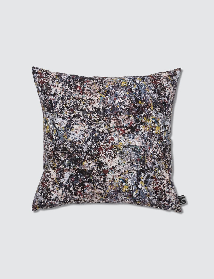 Sync.-Jackson Pollock Studio "Jackson Pollock 2"Square Cushion Placeholder Image