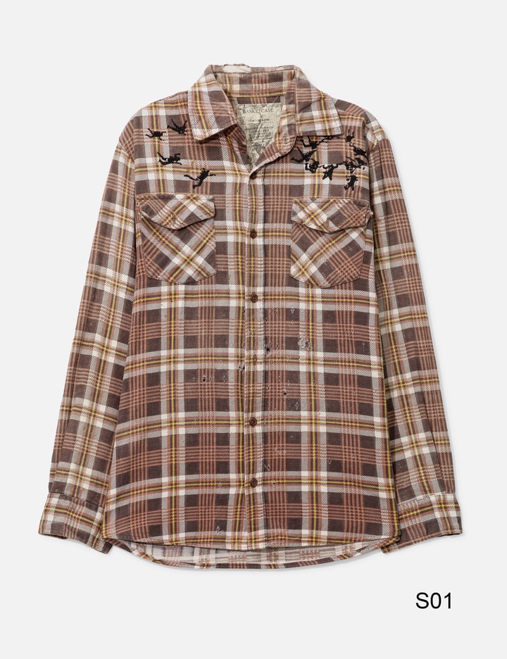 Upcycled Parachute Flannel Shirt Placeholder Image