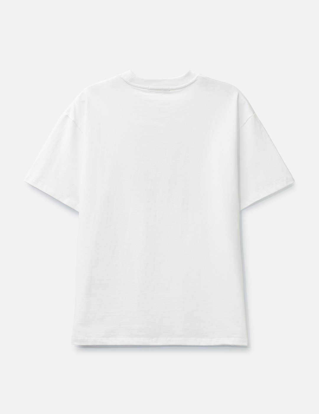 D Accent Crack Logo T-Shirts White view 9