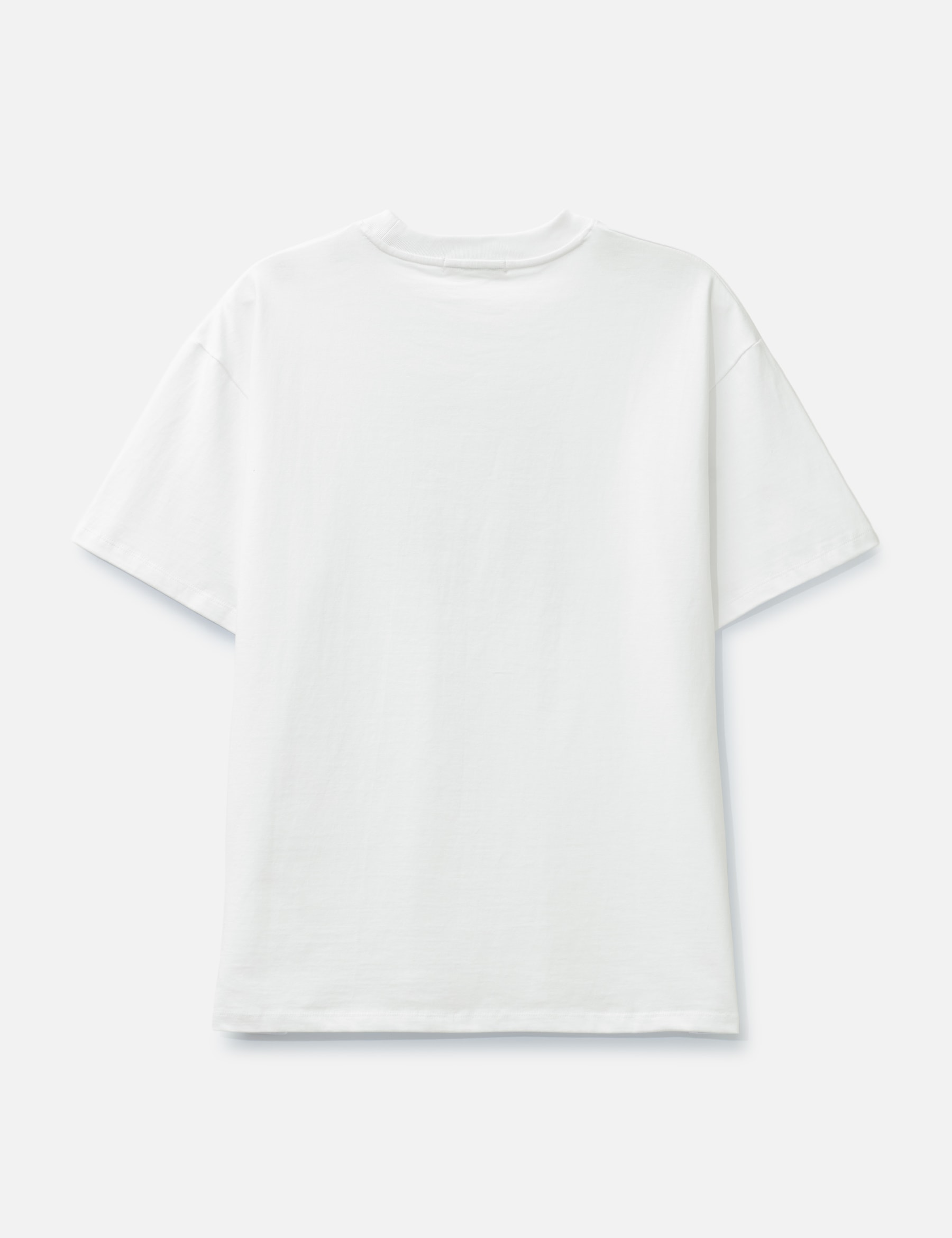 D Accent Crack Logo T-Shirts White view 17