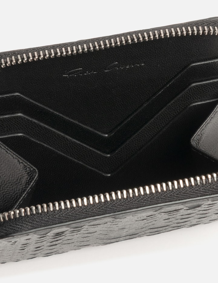 Rick Owens ZIPPED WALLET IN PYTHON