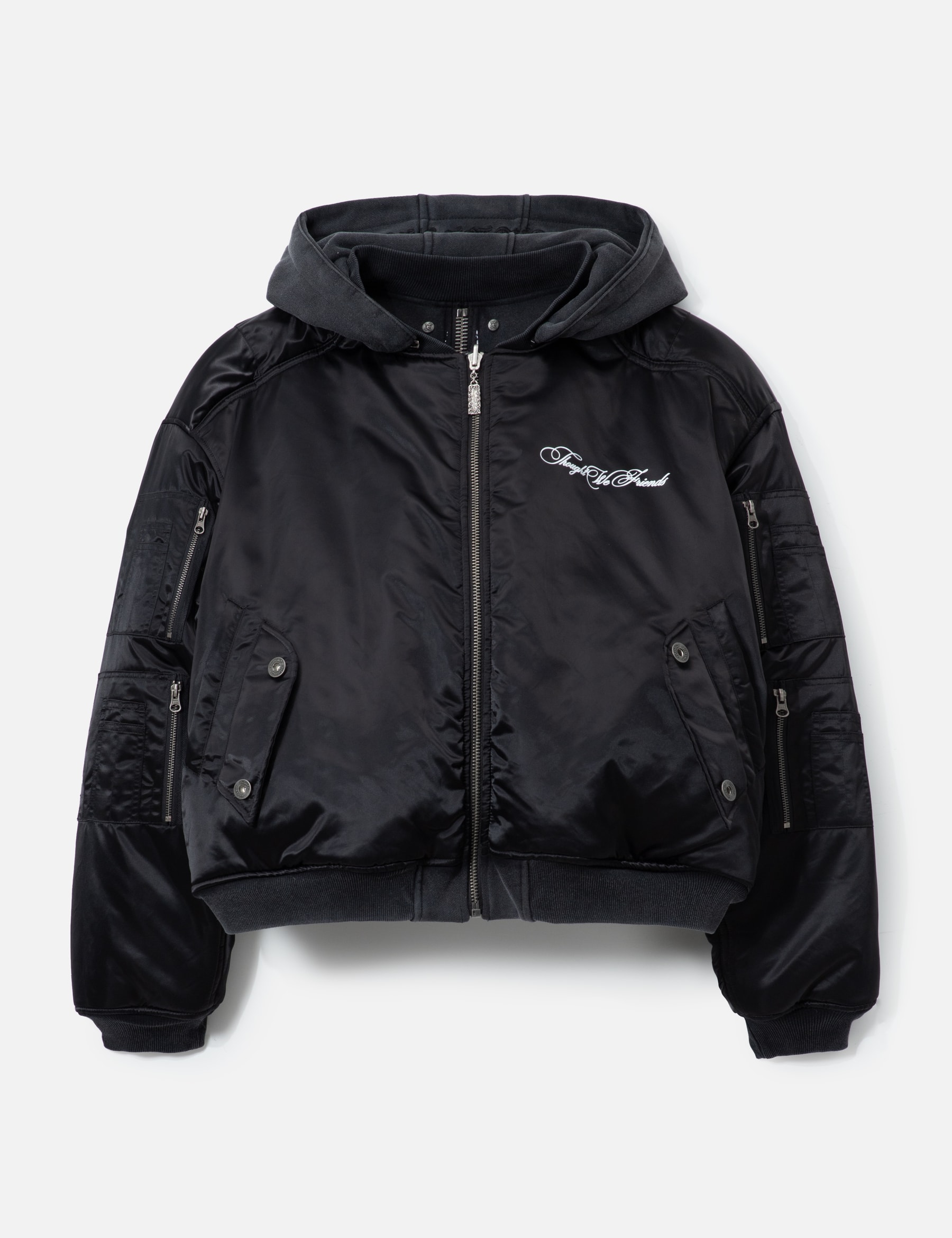 "Casey" Printed Reversible Bomber Jacket view 15