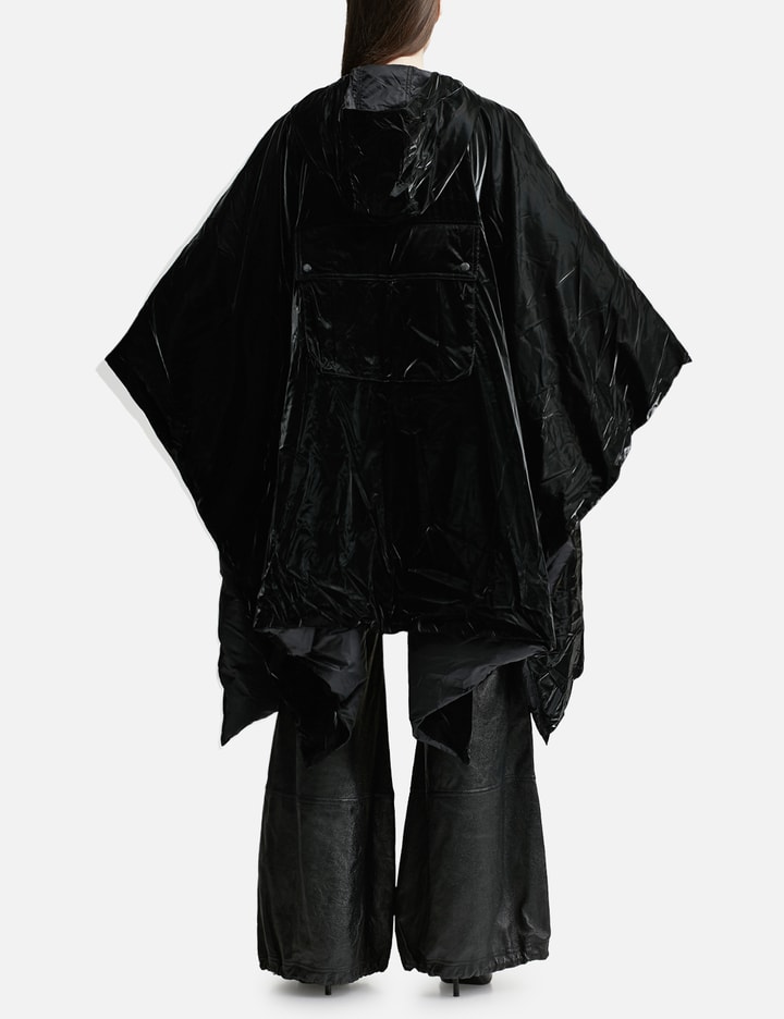 Reversible Hooded Down Poncho Placeholder Image